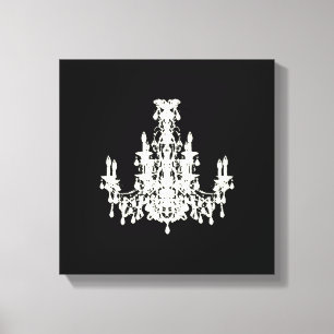 Coco-luchters KLOR / GROOTTE / STIJLOPTIES - Canvas Afdruk