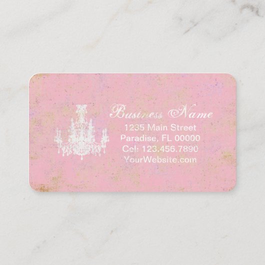 Coco-luchters KLOR / PAPER / SIZE - Visitekaartje (Achterkant)