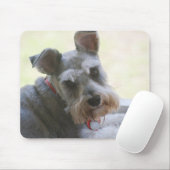 Coco, mini Schnauzer mousepad Muismat (Met muis)