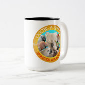 Coco-mok Tweekleurige Koffiemok (Voorkant rechts)