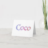 Coco Note-kaarten Notitiekaartje (Voorkant)