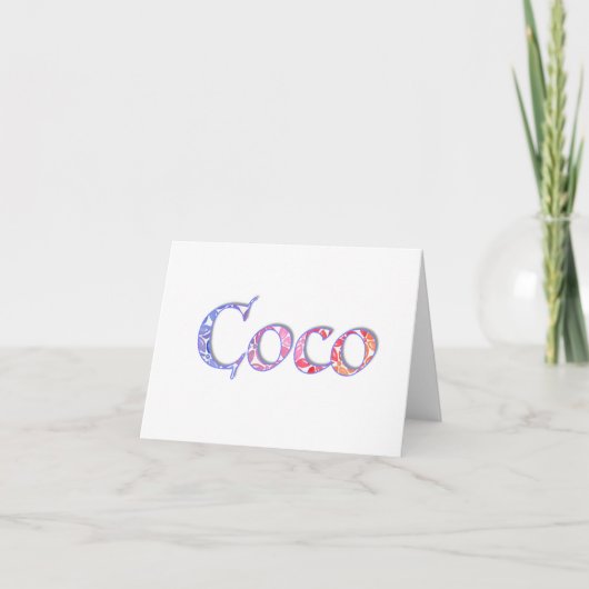 Coco Note-kaarten Notitiekaartje (Voorkant)