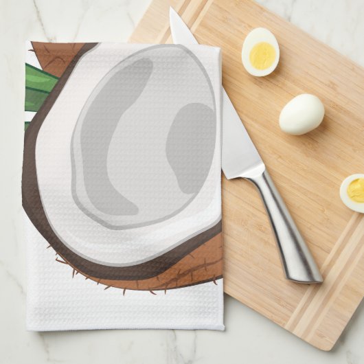 Coco Nuts Theedoek (Quarter Fold)