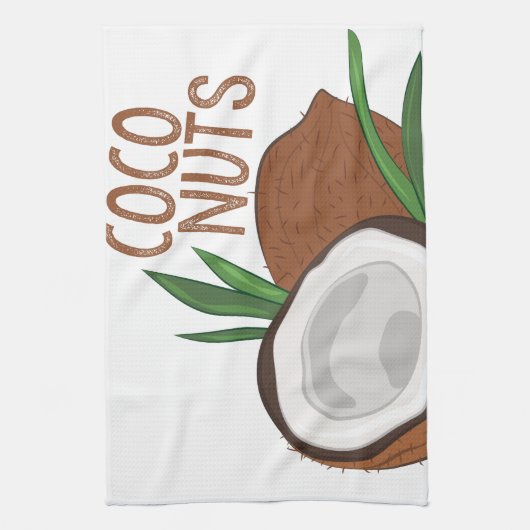 Coco Nuts Theedoek (Verticaal)