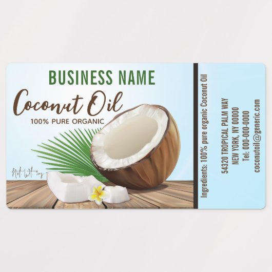 Coco Olie Productlabels Labels (Design 2)