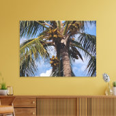 COCO PALM CANVAS AFDRUK (Insitu (Woonkamer))