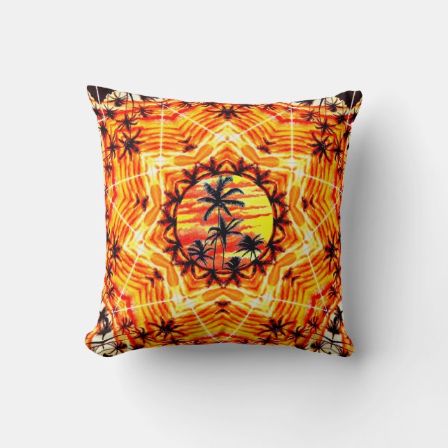 Coco Palm Star Kussen (Voorkant)