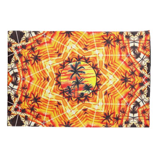 Coco Palm Star Kussensloop (Achterkant-Links)