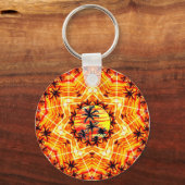 Coco Palm Star Sleutelhanger (Achterkant)