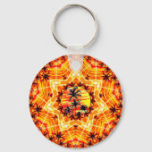 Coco Palm Star Sleutelhanger (Achterkant)