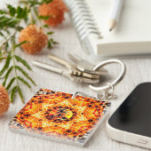 Coco Palm Star Sleutelhanger (Voorkant Rechts)