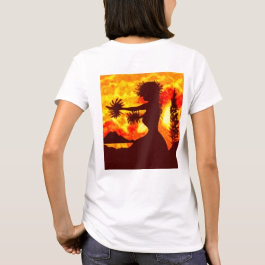 Coco Palm Star T-shirt (Achterkant)