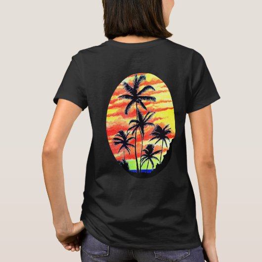 Coco Palm Star T-shirt (Achterkant)