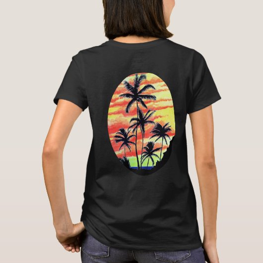 Coco Palm Star T-shirt (Achterkant)