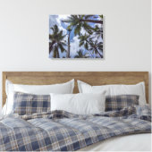 COCO PALMS #2 OP CANVAS 20 "x 16" (Insitu (Slaapkamer))