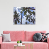COCO PALMS #2 OP CANVAS 20 "x 16" Afdruk (Insitu (Woonkamer))