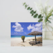 Coco Point Beach, Barbuda, Antigua Briefkaart (Staand voorkant)