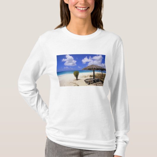 Coco Point Beach, Barbuda, Antigua T-shirt (Voorkant)