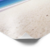 Coco Point-strand, Barbuda, Antigua Foto Afdruk (Hoek)