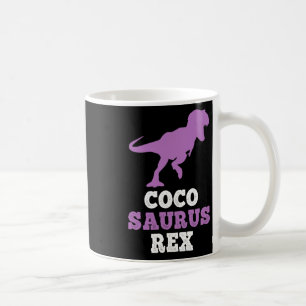 Coco-saurus Rex Dino Dinosaur Cocosaurus Grappig Koffiemok