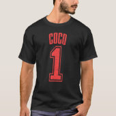 Coco Support Number 1 grootste ventilator T-shirt (Voorkant)