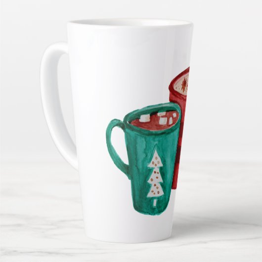 Coco voor twee latte mok (Linkerhoek)