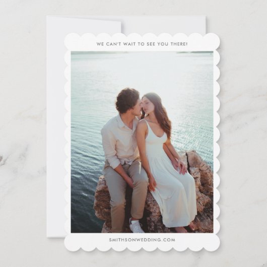 COCO Waterverf Palm Leaf bruiloft uitnodiging (Achterkant)