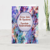 Cocoa Asks No Questions – Keep Calm and Truffle On Kaart (Voorkant)