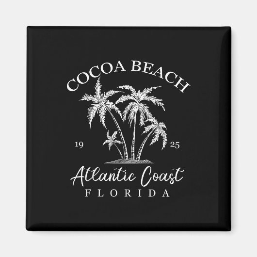 Cocoa Beach, Florida Beach Design Tribal Gi Magneet (Voorkant)