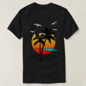 COCOA BEACH FLORIDA, BESTEMMING T-SHIRT (Design voorkant)