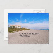 Cocoa Beach Florida Briefkaart (Voorkant / Achterkant)