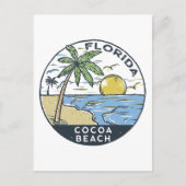 Cocoa Beach Florida  Briefkaart (Voorkant)