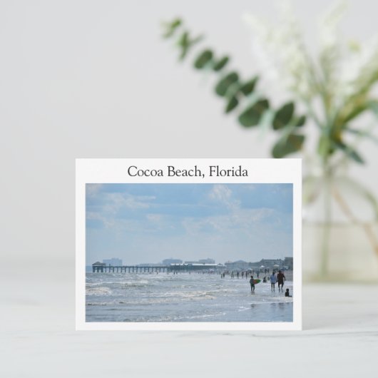 Cocoa Beach, Florida Briefkaart (Staand voorkant)