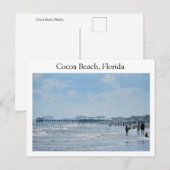 Cocoa Beach, Florida Briefkaart (Voorkant / Achterkant)