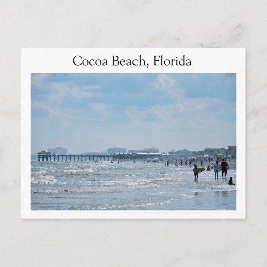 Cocoa Beach, Florida Briefkaart (Voorkant)