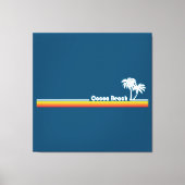 Cocoa Beach Florida Canvas Afdruk (Voorkant)