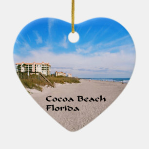 Cocoa Beach Florida Keramisch Ornament