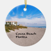 Cocoa Beach Florida Keramisch Ornament (Voorkant)