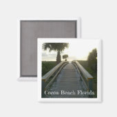 Cocoa Beach Florida Magneet (Voorkant / Achterkant)