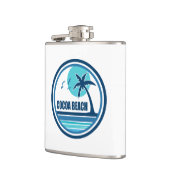 Cocoa Beach Florida Palm Tree Vogels Heupfles (Links)