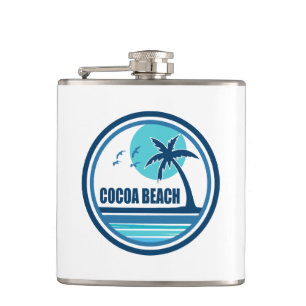 Cocoa Beach Florida Palm Tree Vogels Heupfles