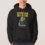 COCOA BEACH FLORIDA Santa Christmas Surfing Hoodie<br><div class="desc">COCOA BEACH FLORIDA Santa Christmas Surfing</div>