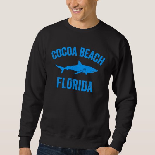 Cocoa Beach Florida Shark Cocoa Beach Florida Shar Trui (Voorkant)