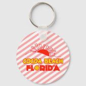 Cocoa Beach, Florida Sleutelhanger (Voorkant)