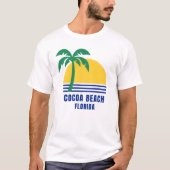 Cocoa Beach Florida T-Shirt (Voorkant)