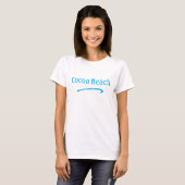 Cocoa Beach Florida T-shirt voor dames (Voorkant volledig)
