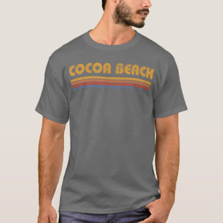 Cocoa Beach Florida  throwback vakantie Sou T-shirt