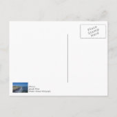 Cocoa Beach Kustlijn Briefkaart (Achterkant)