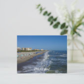 Cocoa Beach Kustlijn Briefkaart (Staand voorkant)