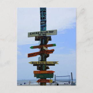 Cocoa Beach Landmark Briefkaart
